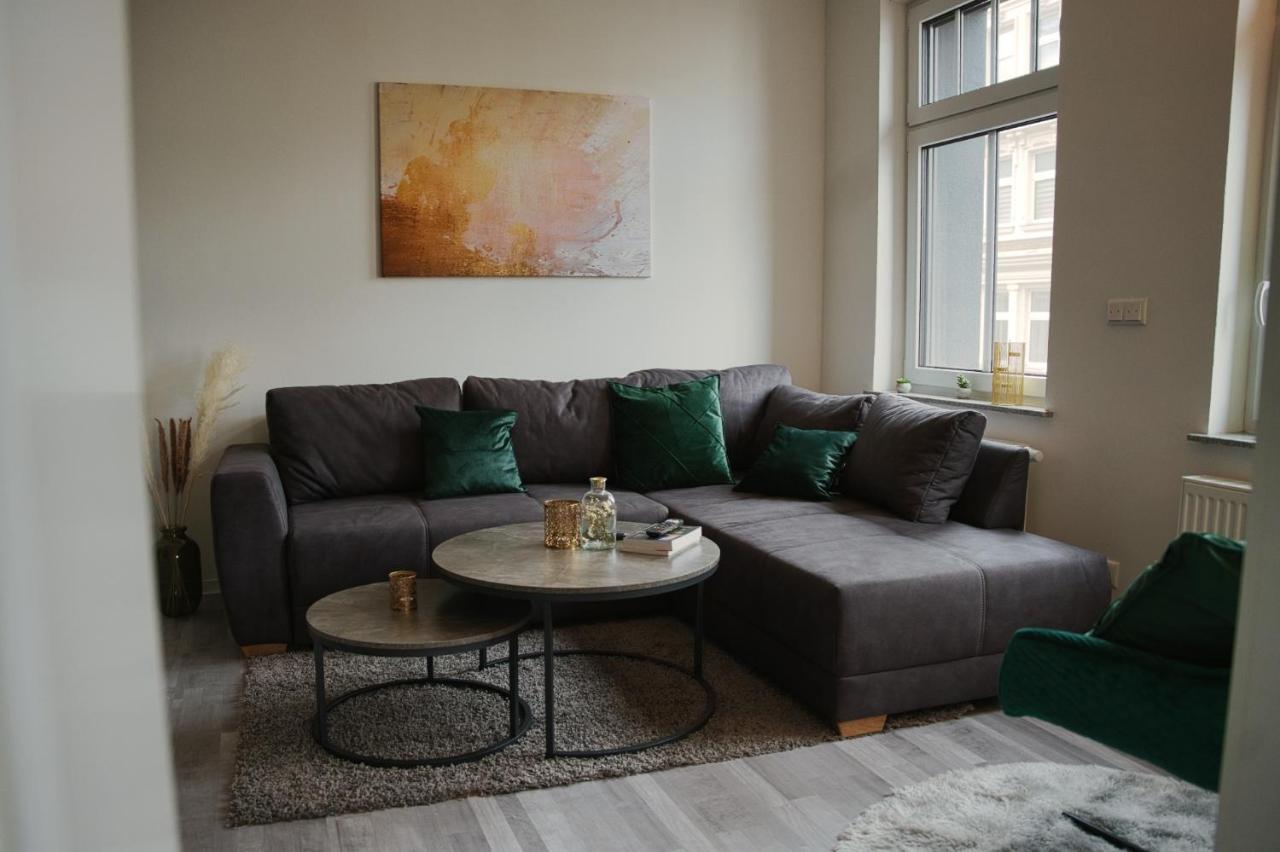 Apartment Aur Design Emerald X Balkon Premium Kingsize Free Kaffee & Wein Netflix *